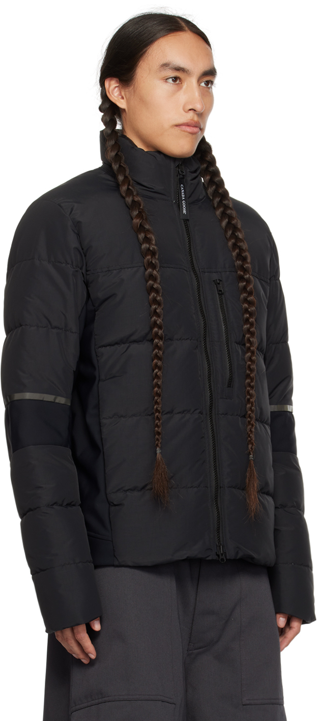 Black HyBridge Down Jacket