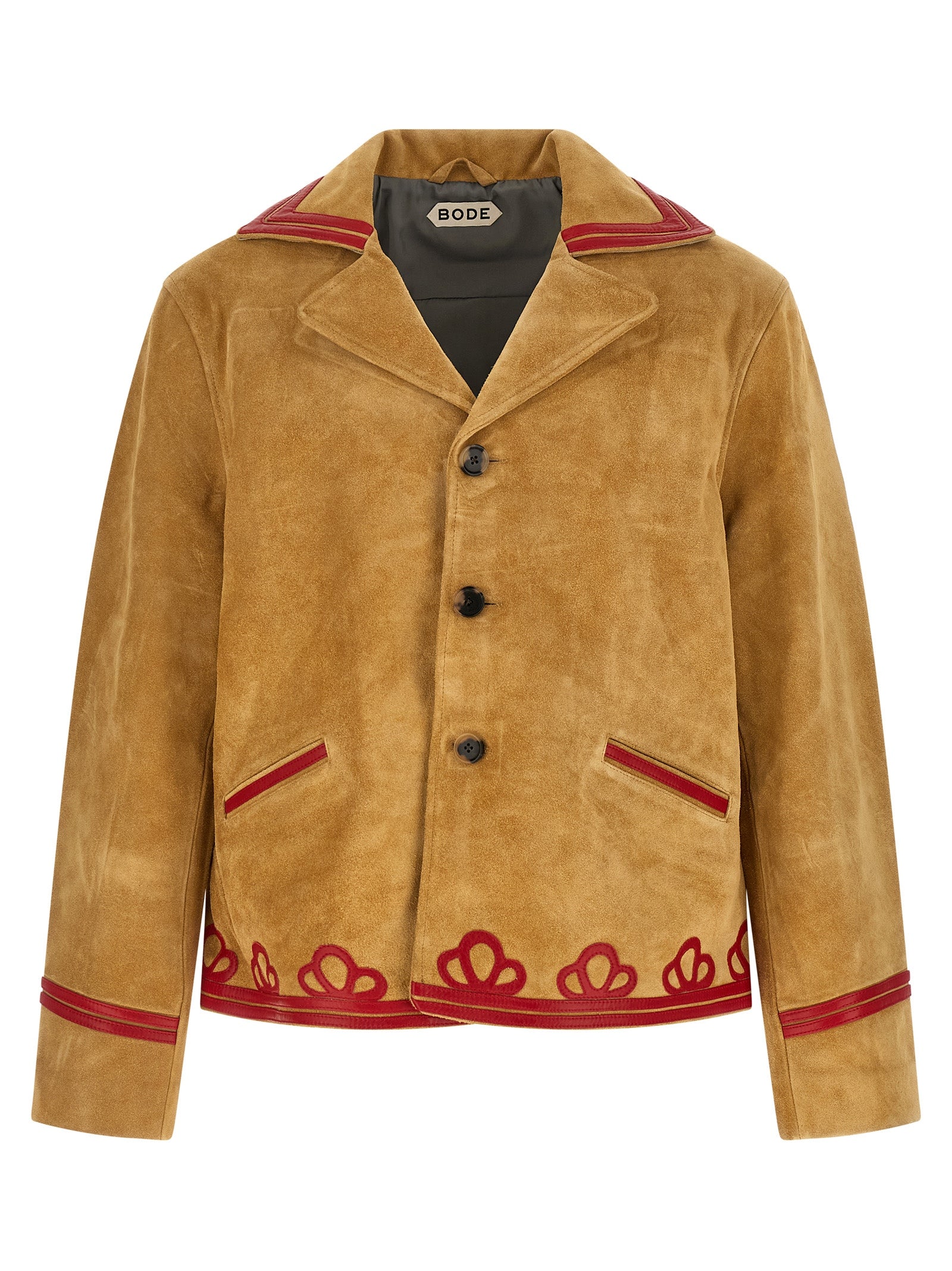 Trefoil Jacket — Beige