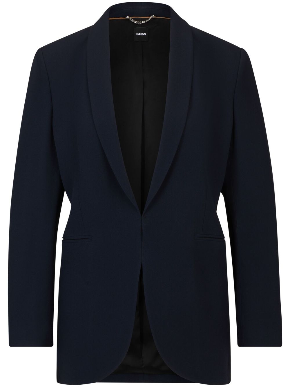 Jirea single-breasted blazer - Blue