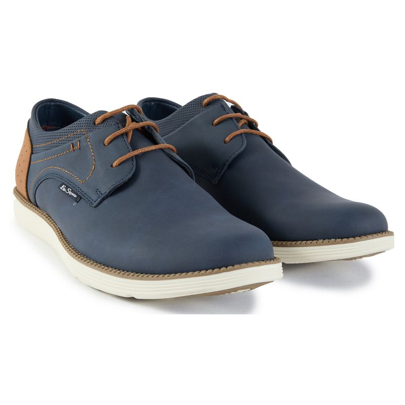 Ben Sherman Mens Havana Shoes - Blue