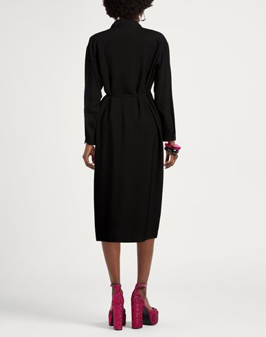 Woman Maxi dress Black Size 6 Viscose