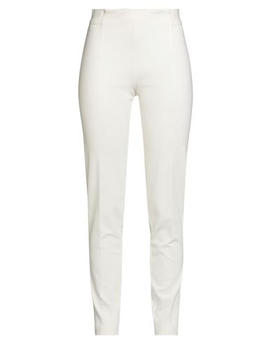 Woman Pants Ivory Size 4 Viscose, Polyamide, Elastane