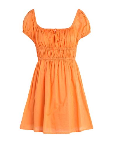 Viola Mini Dress Woman Short dress Orange