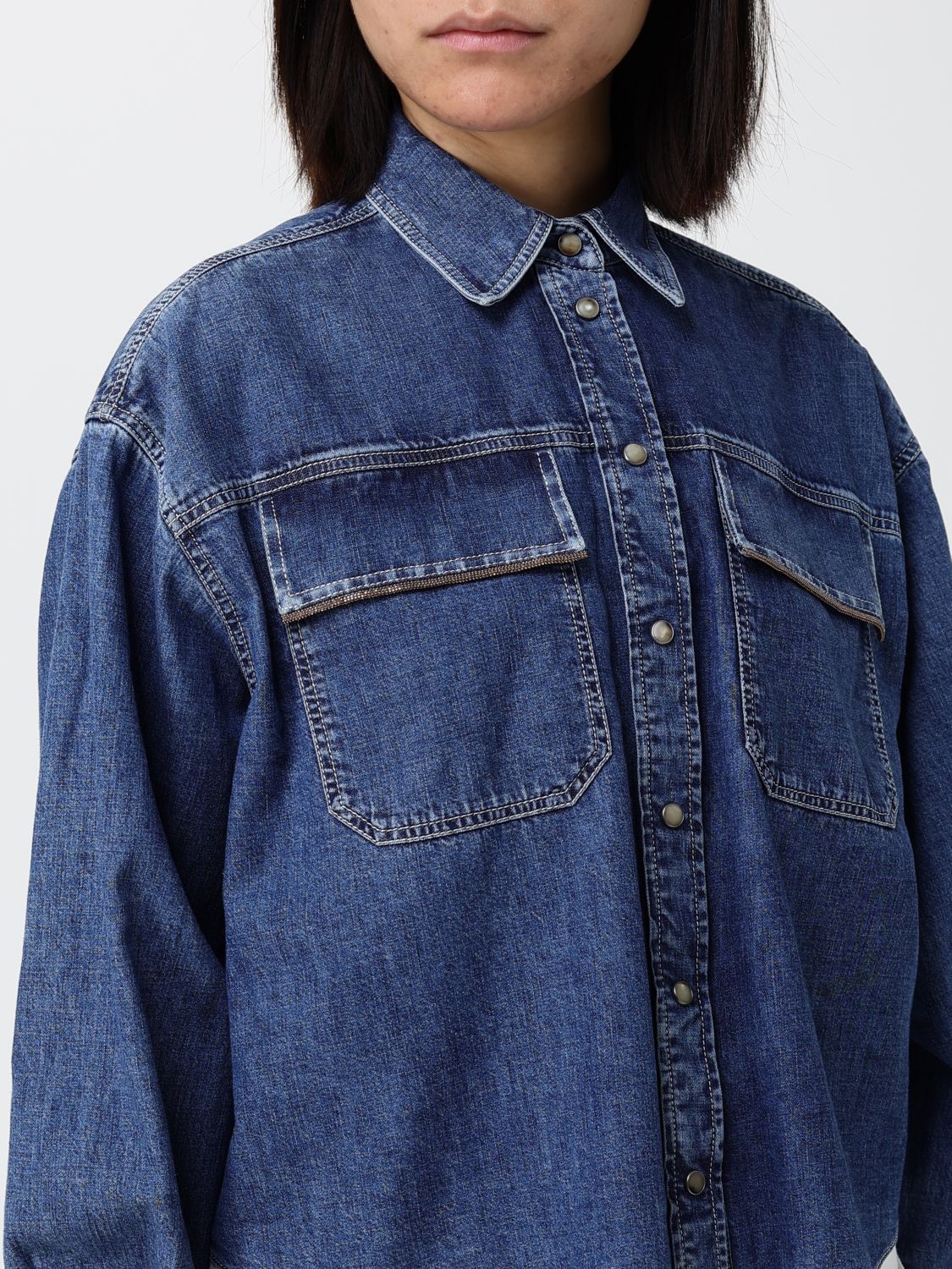 Top Woman color Blue