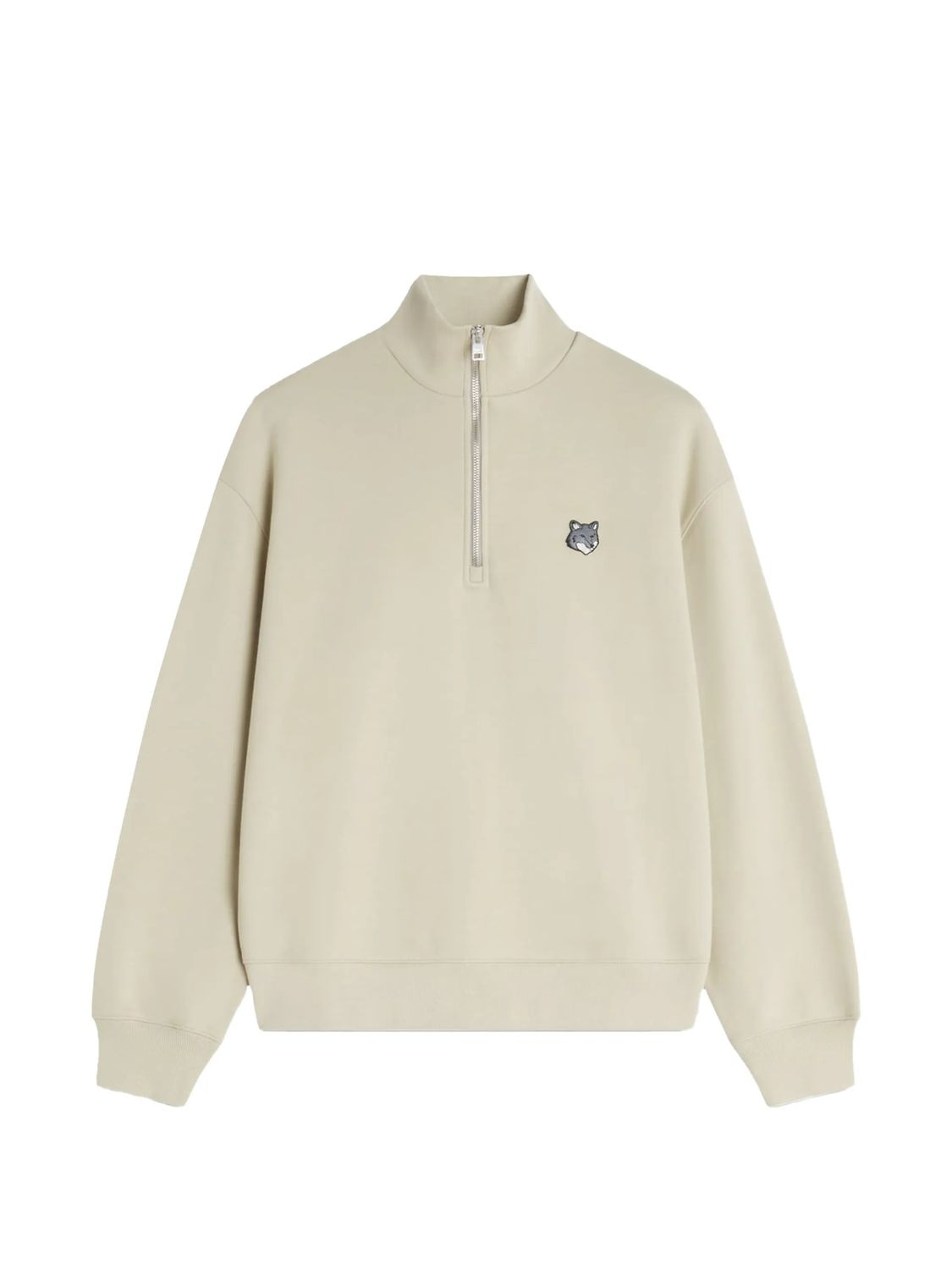 Maison Kitsuné Men's Comfort Half Zip Sweatshirt