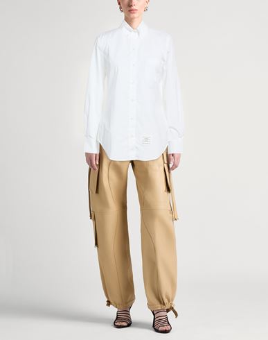 Woman Shirt White Size 10 Cotton
