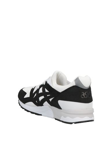 Comme Des Garçons Shirt X Asics Man Sneakers Black Size 7 Soft Leather, Textile fibers