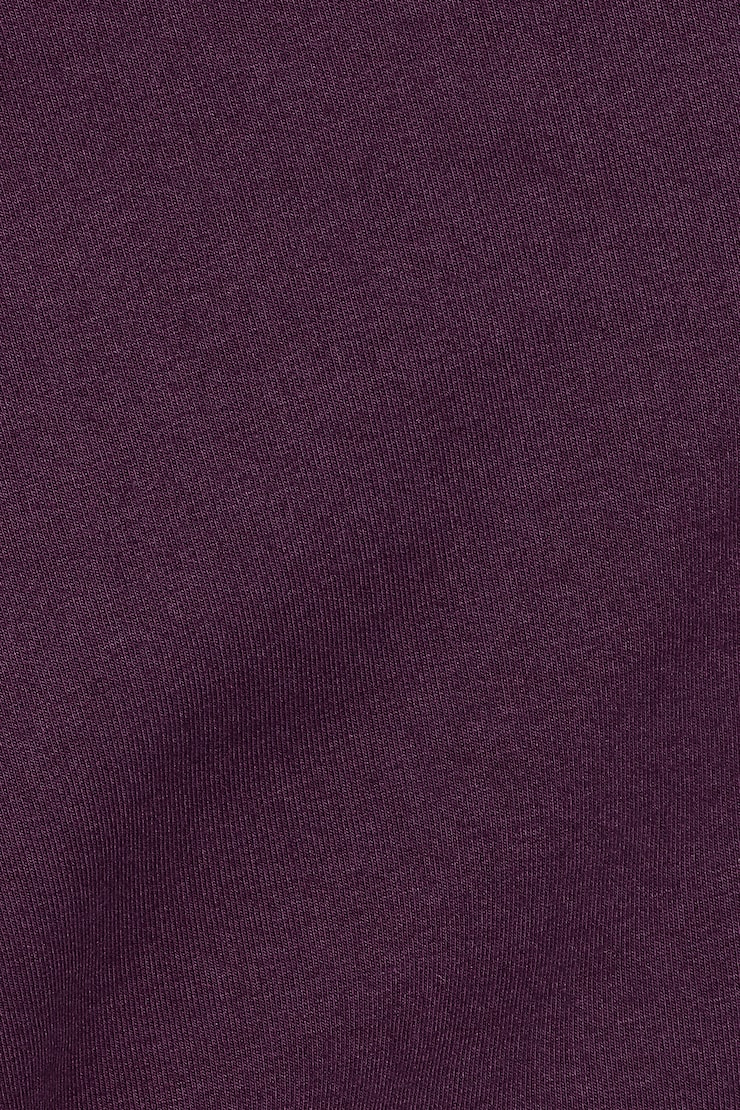 StretchTerry™ Off Shoulder Top - Purple - Women Clothing