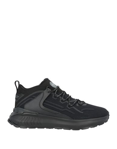 Tod's No_code Man Sneakers Black Size 5.5 Leather, Textile fibers