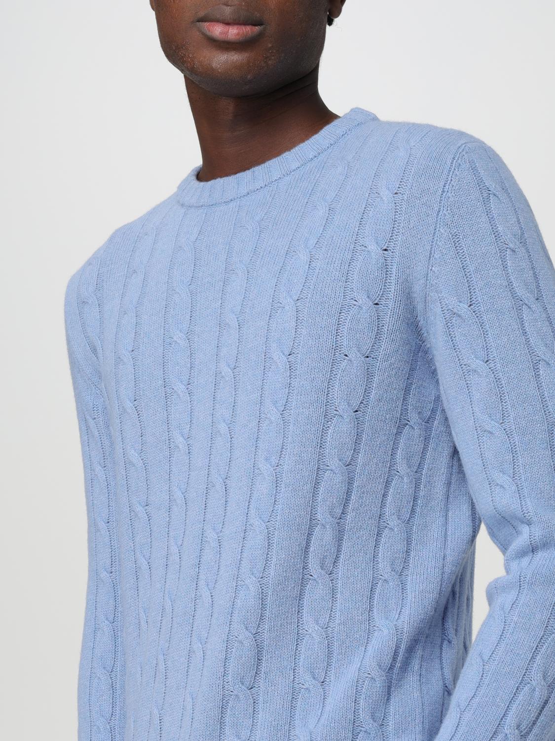 Sweater Men color Sky Blue