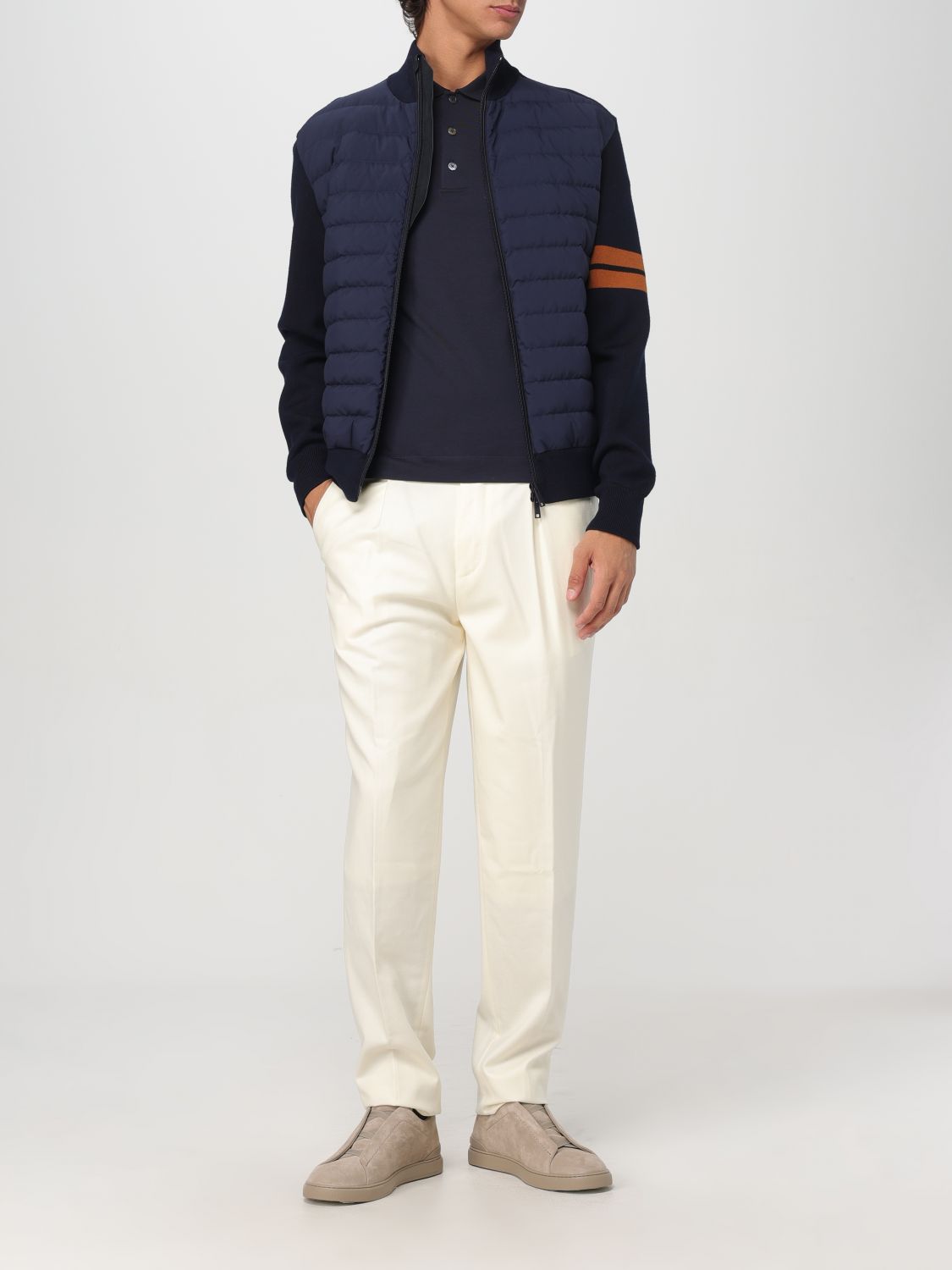 Tapered trousers - Neutrals