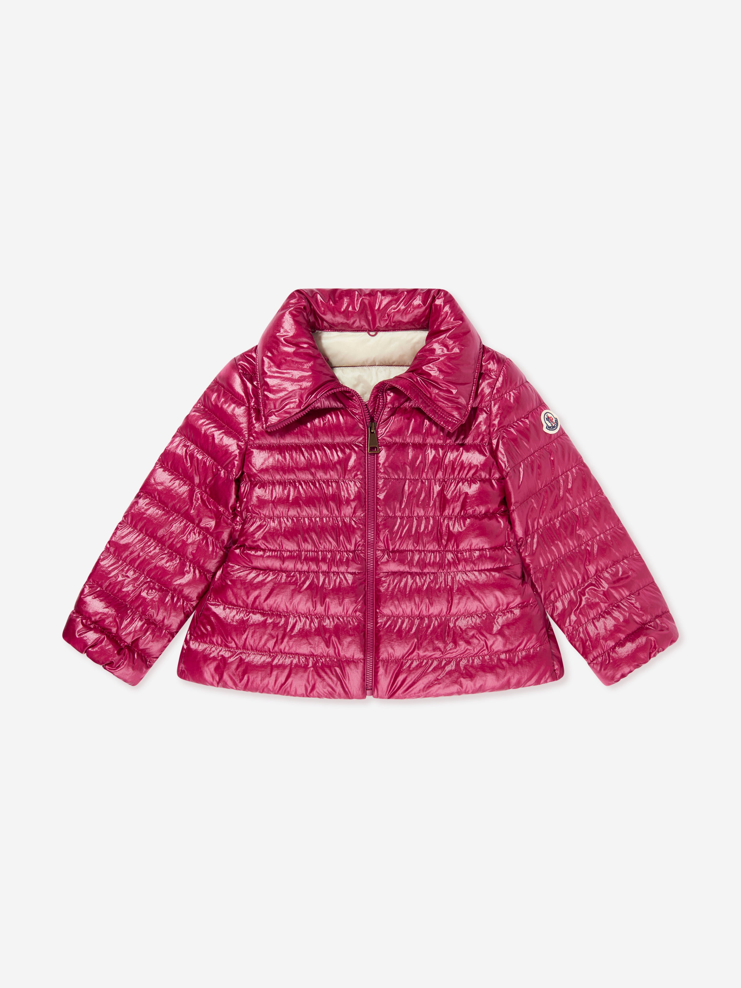 Girls Down Padded Fem Jacket in Pink 10 Years By Childsplay Clothing