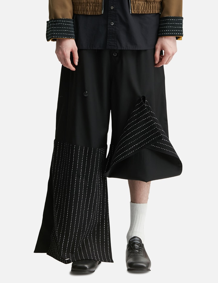 Black Convertible Trouser