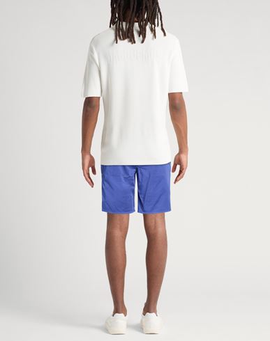 Man Shorts & Bermuda Shorts Bright blue Size 30 Cotton, Elastane