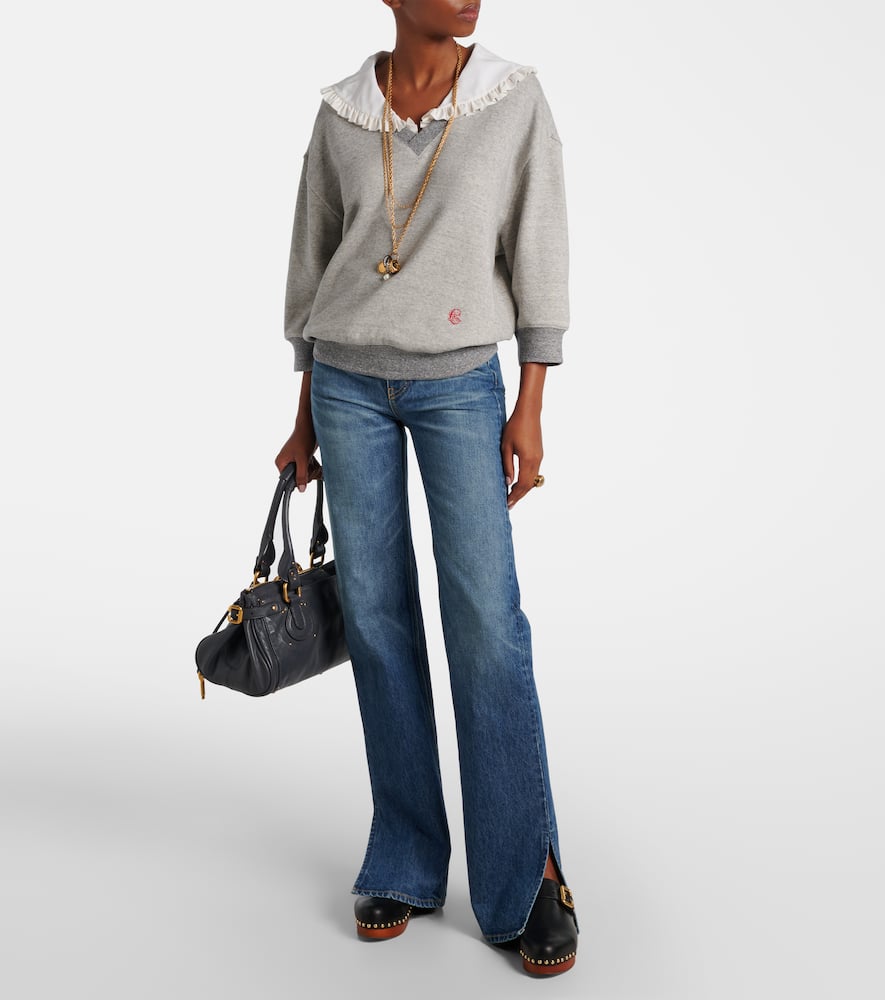 Chloé High-rise flared jeans