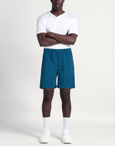 Man Shorts & Bermuda Shorts Deep teal Size S Organic cotton