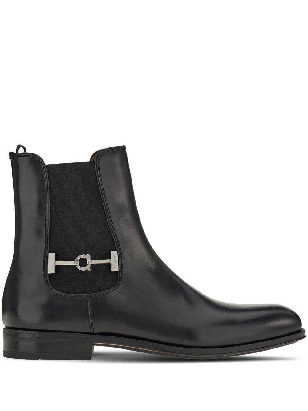 Buckled Chelsea boots - Black