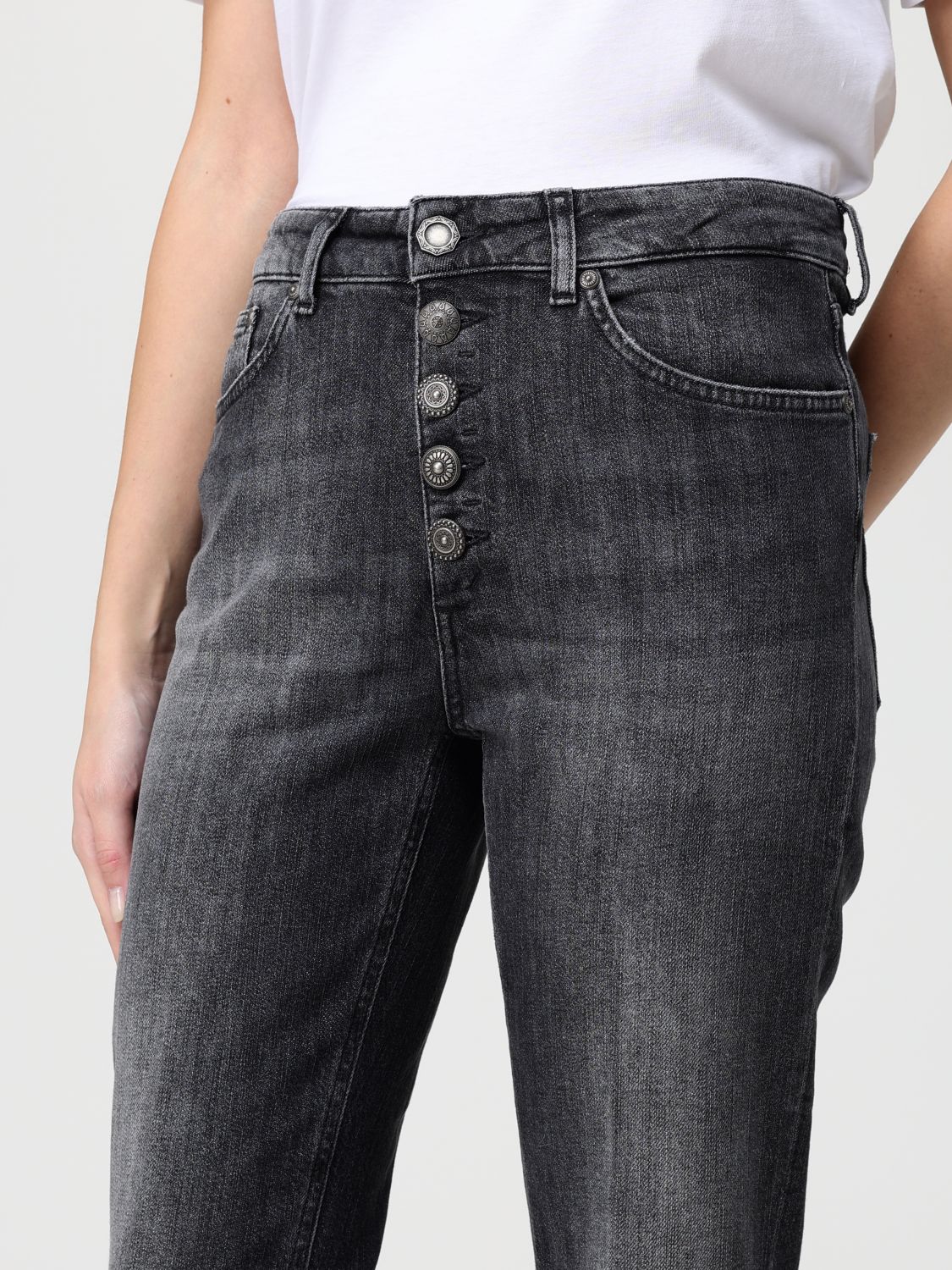 Jeans Woman color Black