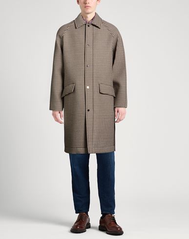Man Overcoat & Trench Coat Light grey Size 40 Polyacrylic, Viscose, Wool, Elastane