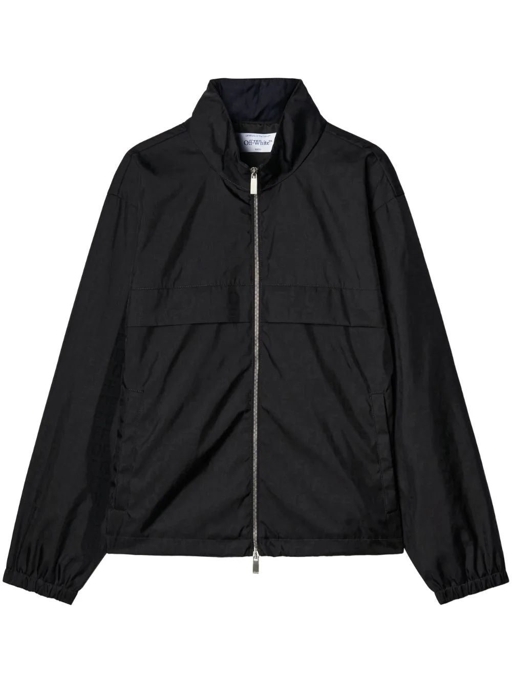 Jacquard Hooded Windbreaker Jacket for Men
