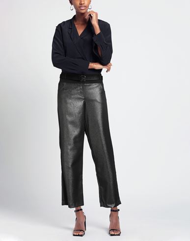 B. yu Woman Pants Black Size XS Polyester