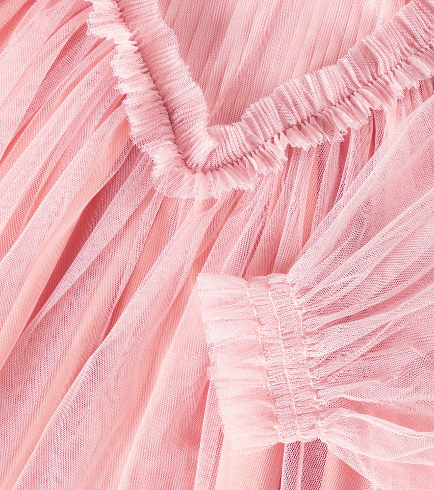 C'era Una Volta Sandra ruffled tulle shirt