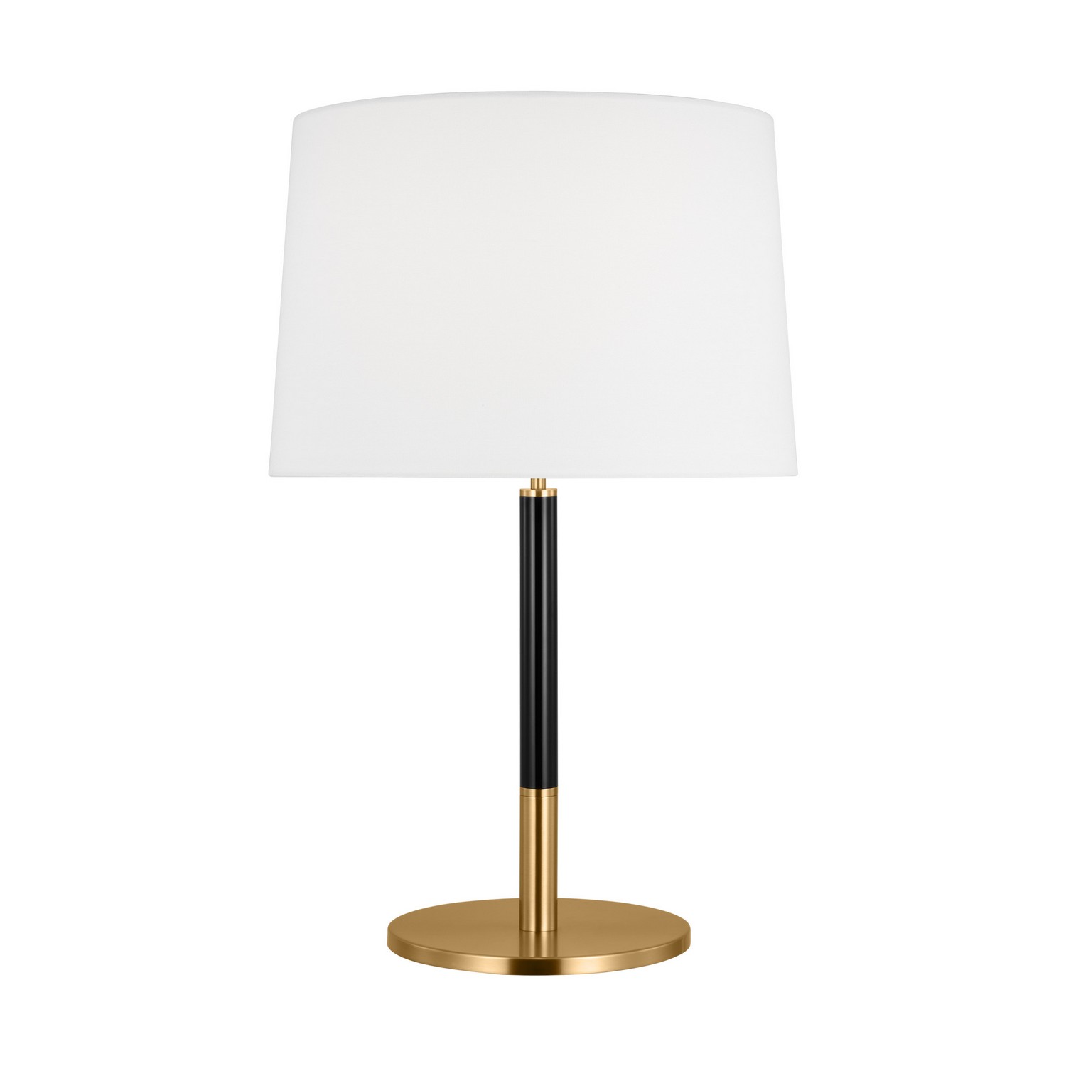 Burnished Brass One Light Table Lamp from the Monroe Collection