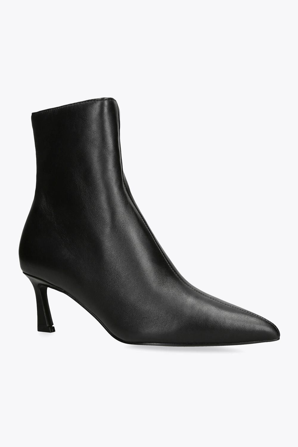 STEVE MADDEN Women's 'Lulah 017' Leather Boots in Black
