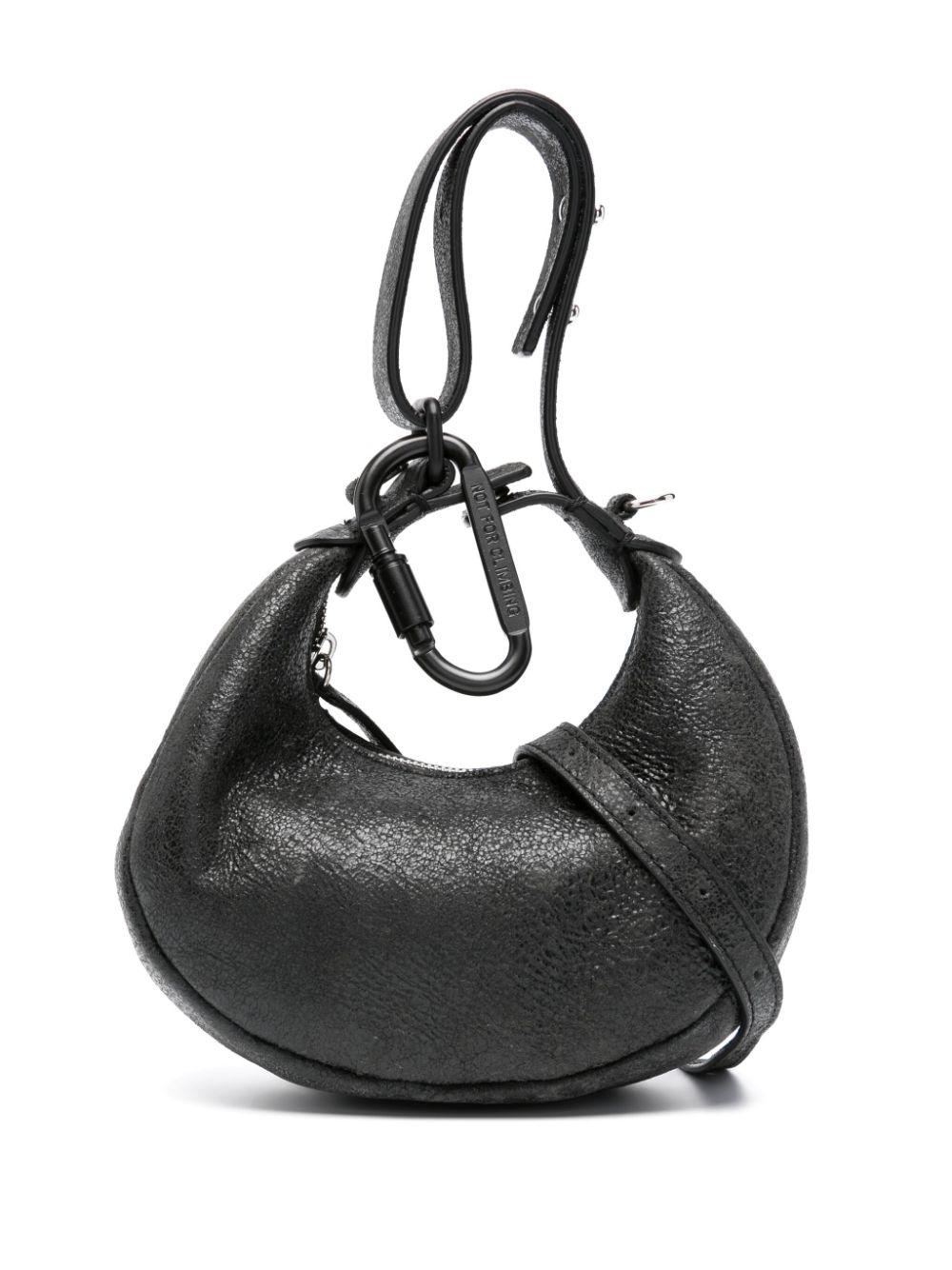 Leather tote bag - Grey