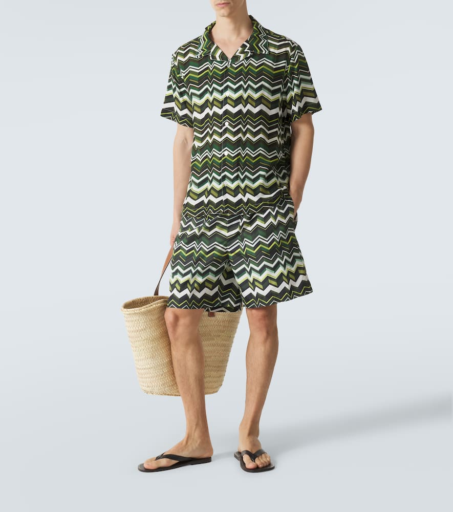 Zig Zag bowling shirt
