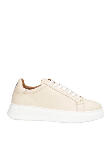Woman Sneakers Beige Size 6 Leather