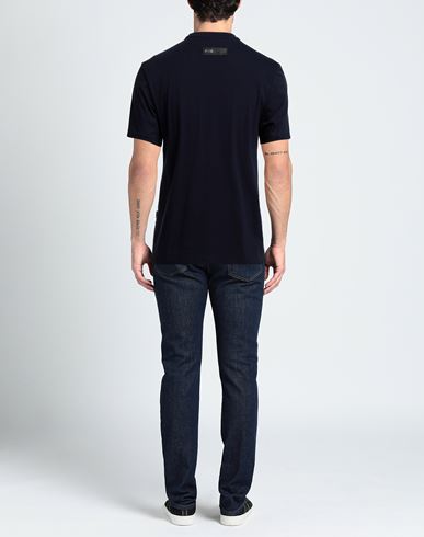 Man T-shirt Midnight blue