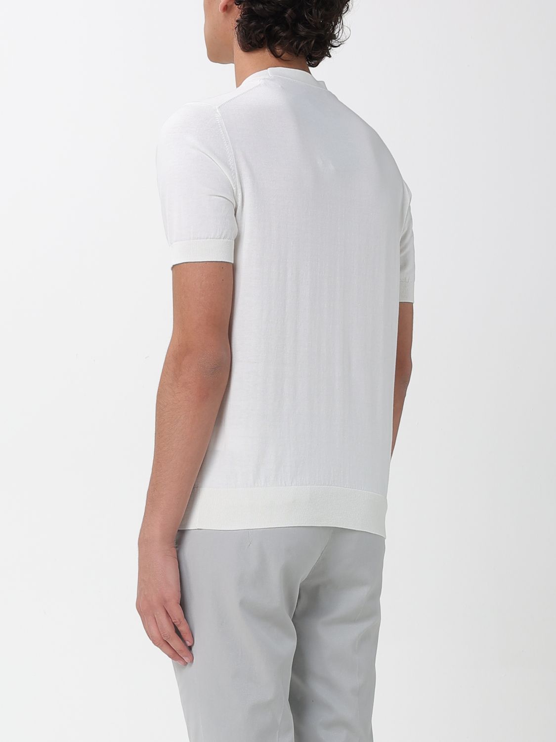 Polo Shirt Men color White