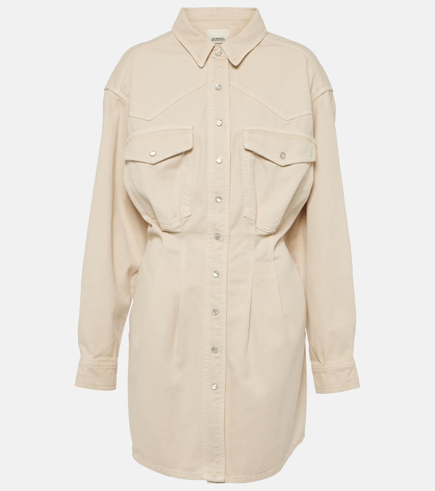 Liliko twill shirt dress