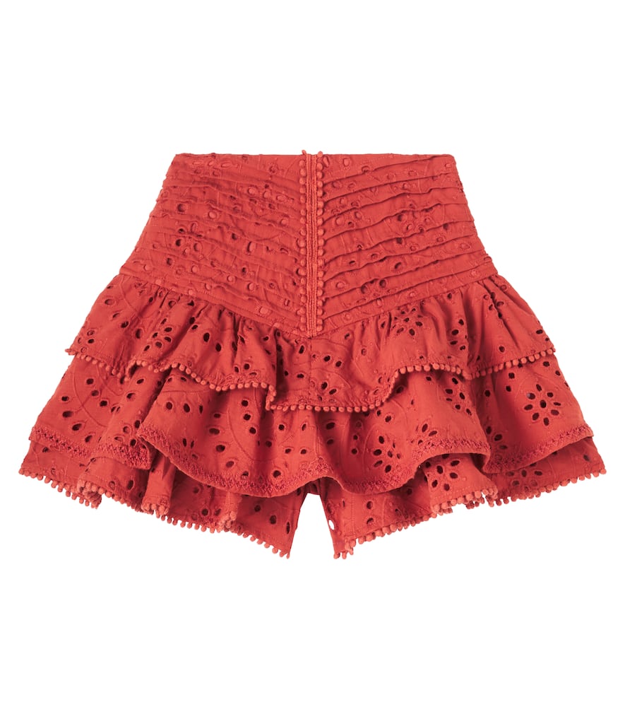 Alizee broderie anglaise cotton skirt