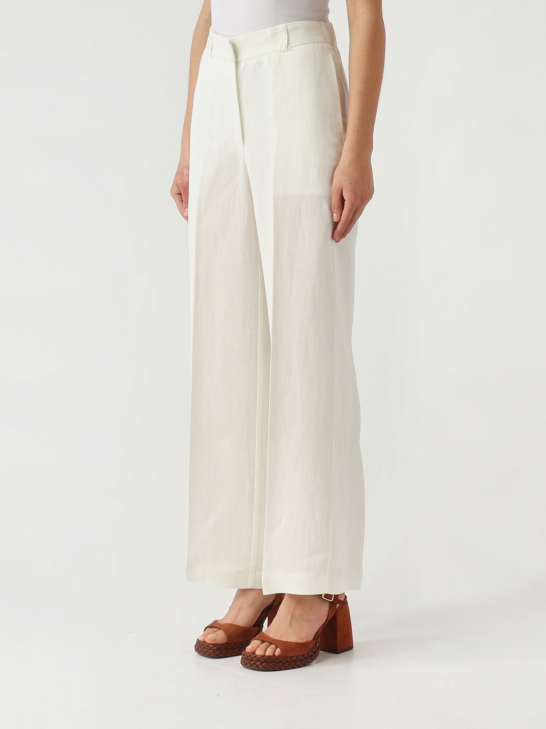 Pants Woman color Yellow