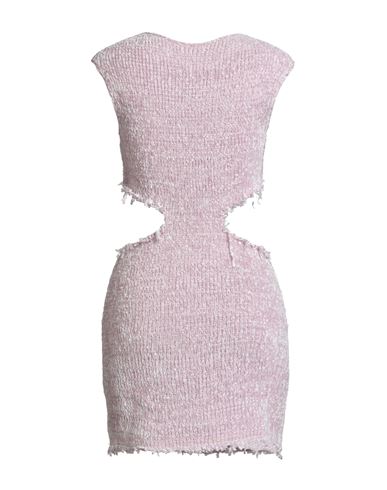 Woman Mini dress Pink Size 2 Silk, Cotton