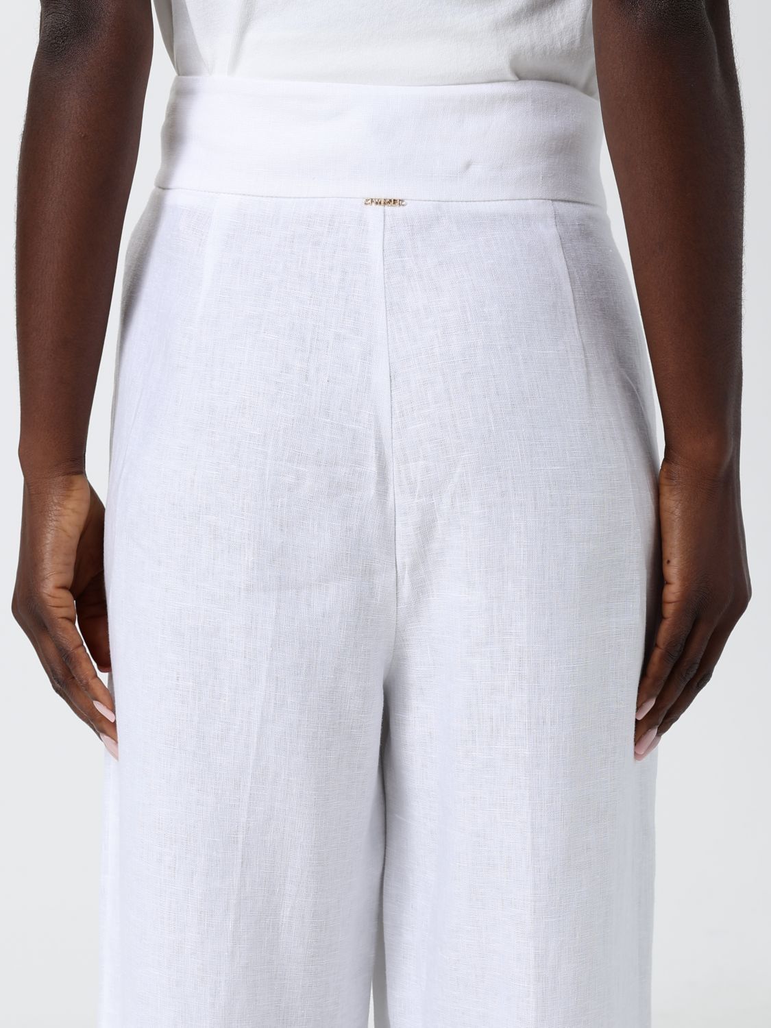 Pants Woman color White