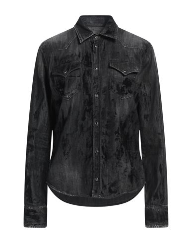 Woman Denim shirt Black