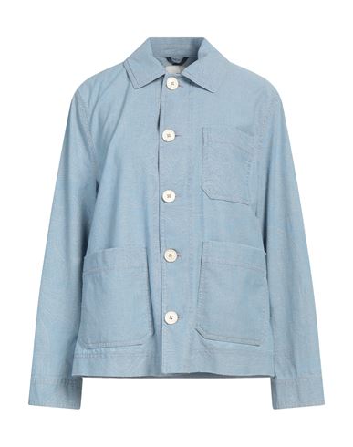 Woman Shirt Light blue Size 12 Cotton