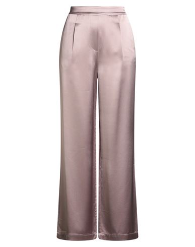Woman Pants Antique rose Size 6 Acetate, Polyester