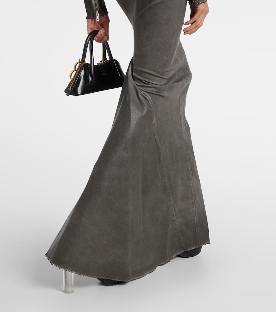 Denim gown