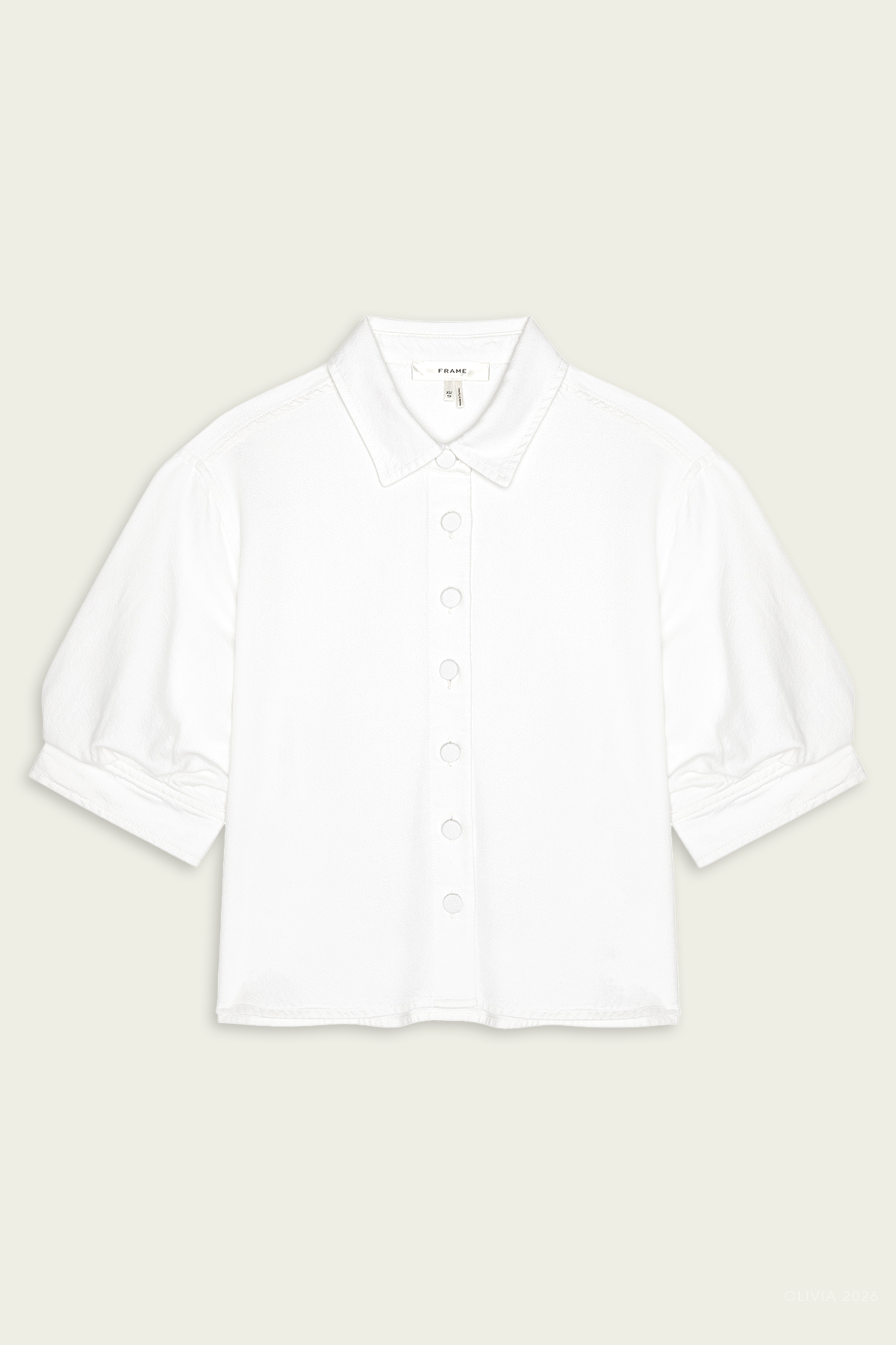 The Billow Sleeve Shirt in White