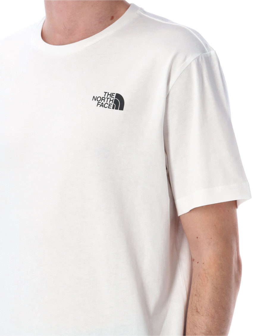 Redbox-print cotton T-shirt - White