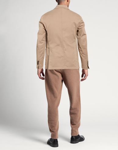 Man Blazer Sand Size 38 Cotton, Lyocell, Elastane