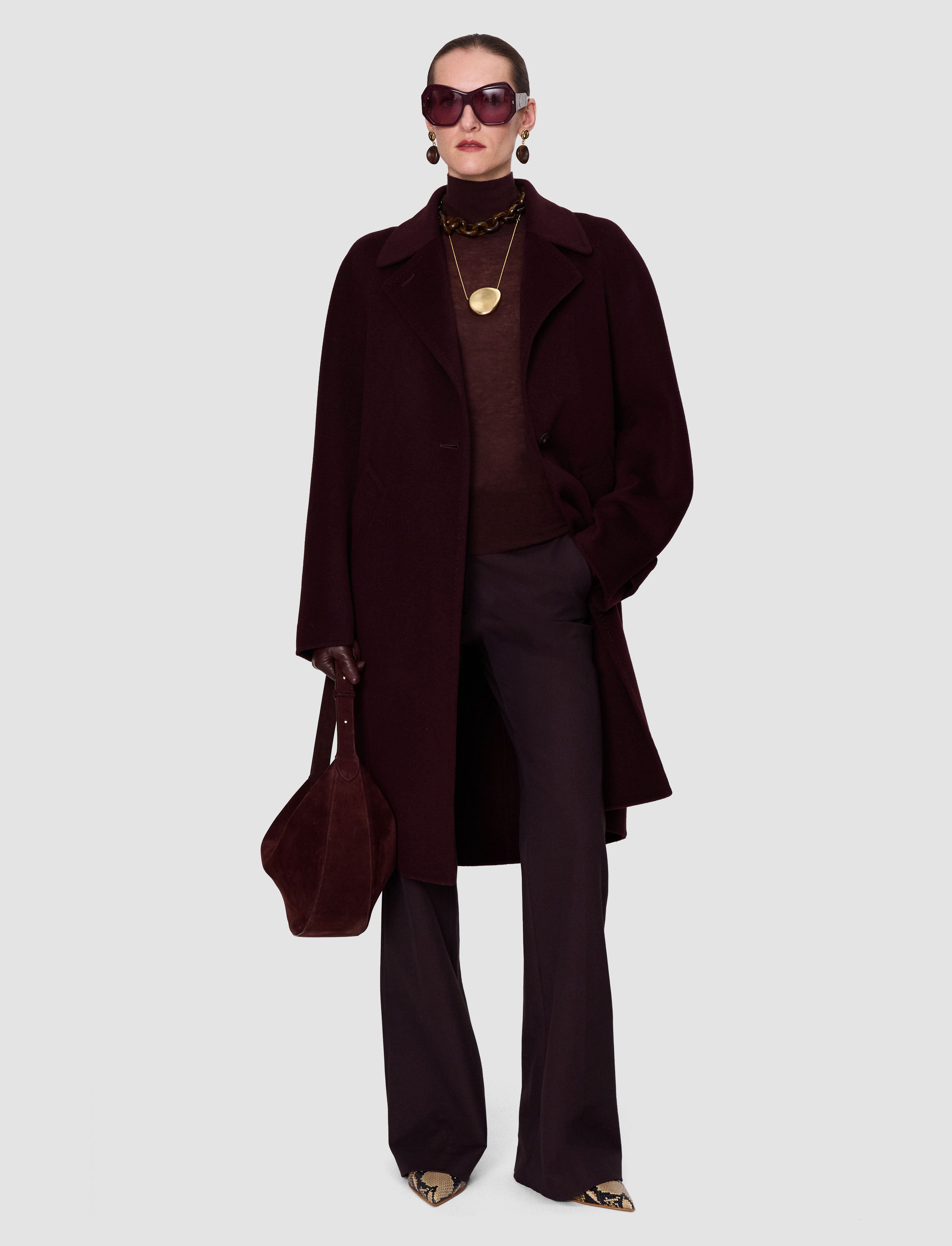 Franco Double Face Cashmere Coat - 42