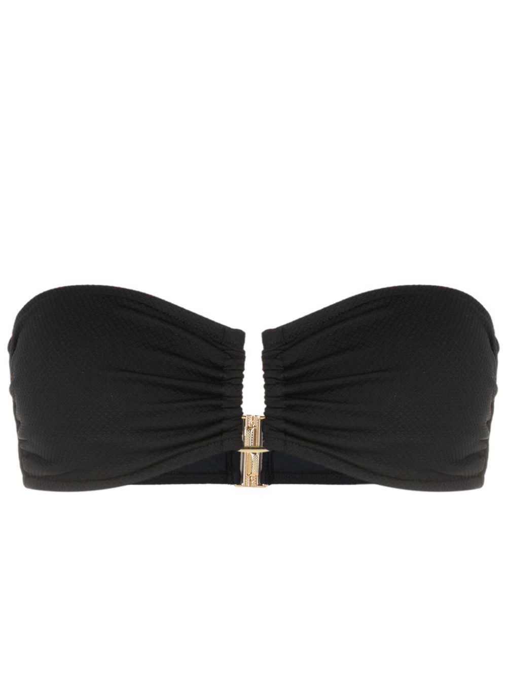 Rita bandeau bikini top - Black