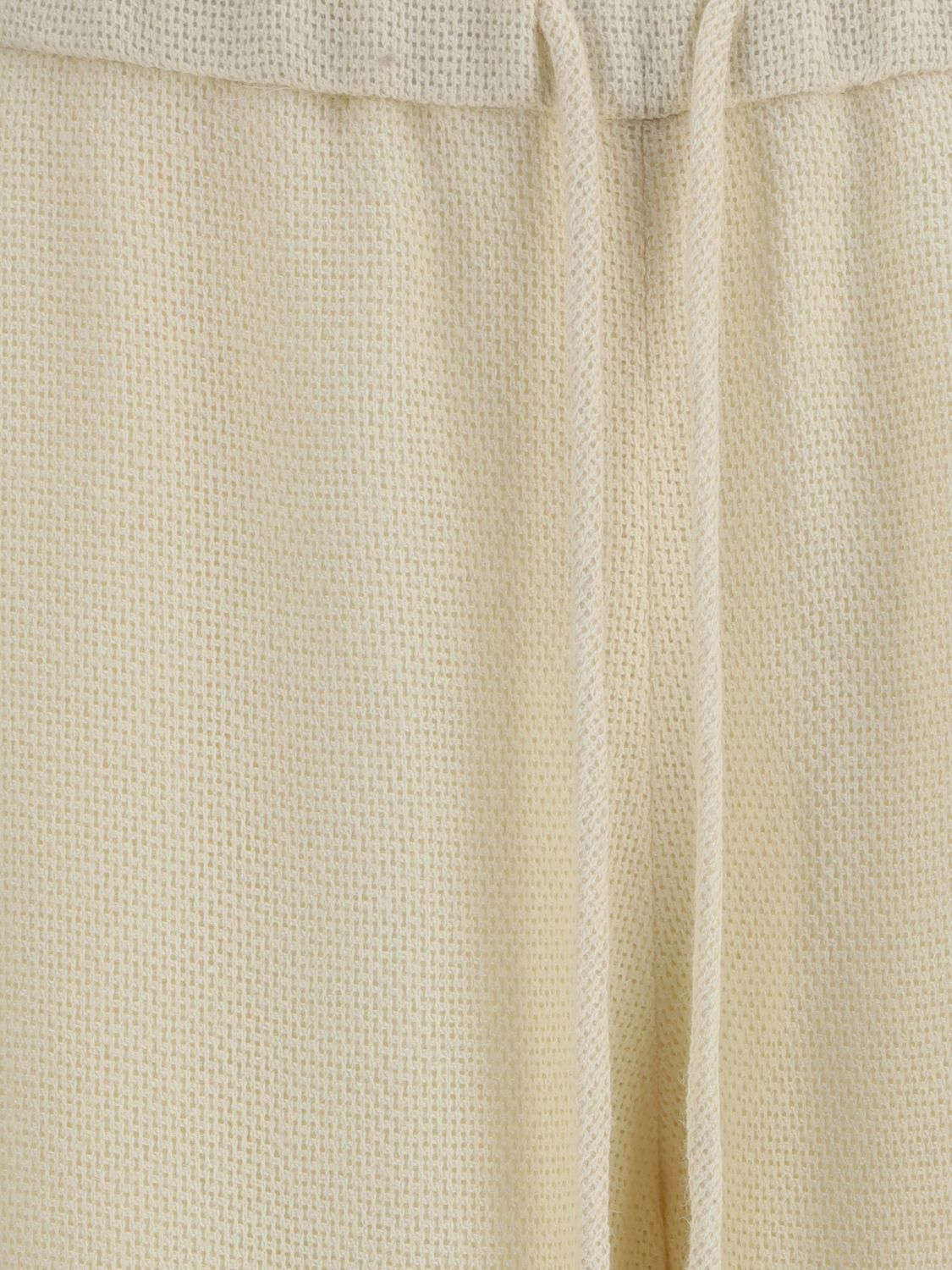 Pants Woman color Ivory