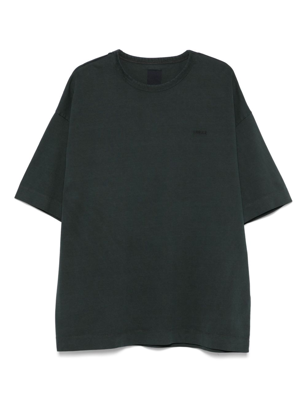 Juun.J logo-embroidered T-shirt - Green