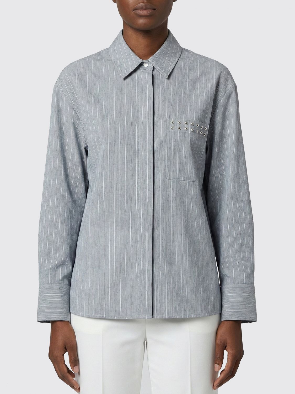 Shirt Woman color Grey